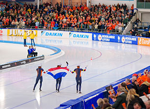 2 tickets voor het WCKT in Thialf Heerenveen