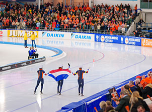 2 tickets voor het WCKT in Thialf Heerenveen